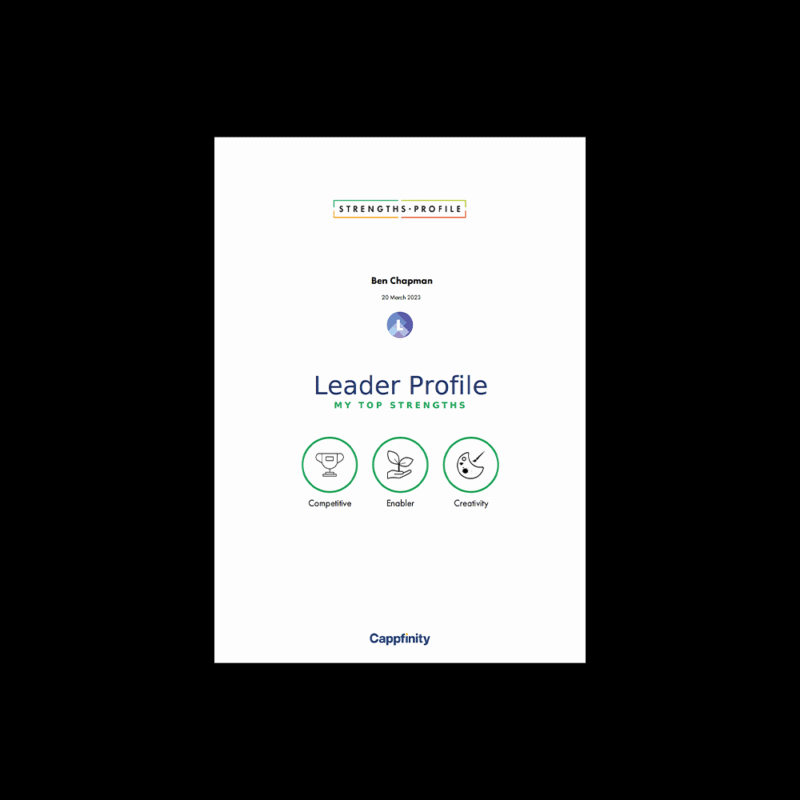Strengths Leader Profile Report