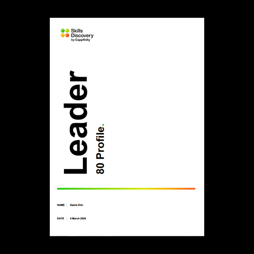 Skills Discovery Profile Leader